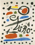 Joan Miro projet pour le rideau jeux denfants Art A4 Photo Print