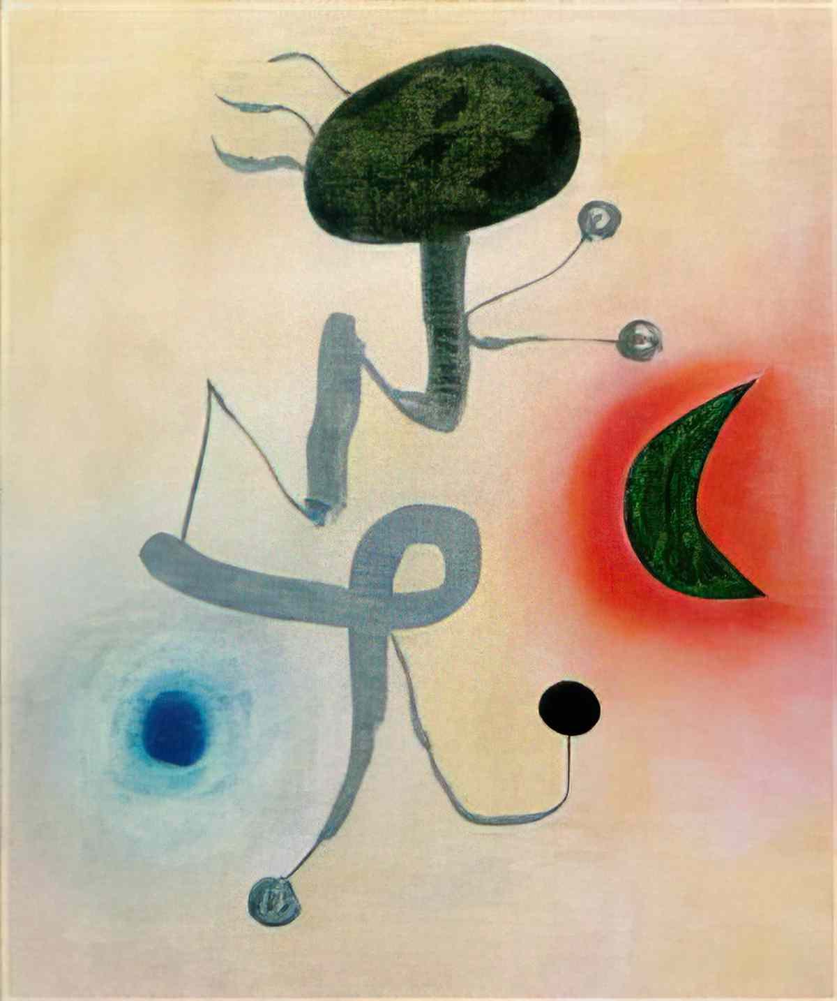 Joan Miro putaine Art A4 Photo Print
