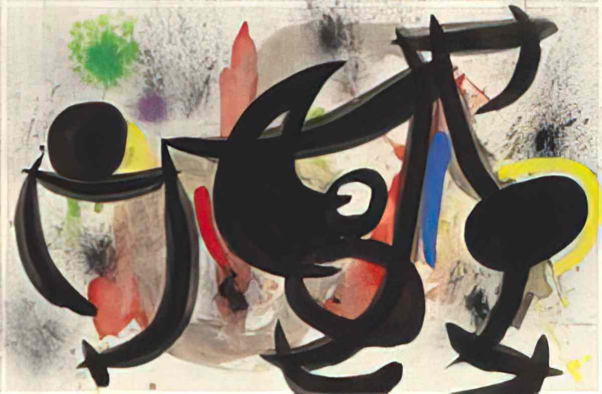 Joan Miro sala gaspar Art A4 Photo Print