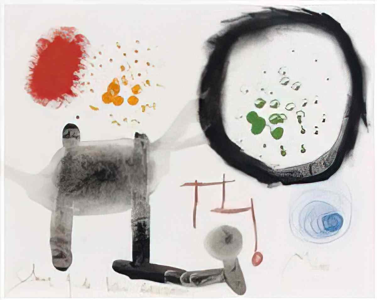 Joan Miro sans titre 22 Art A4 Photo Print
