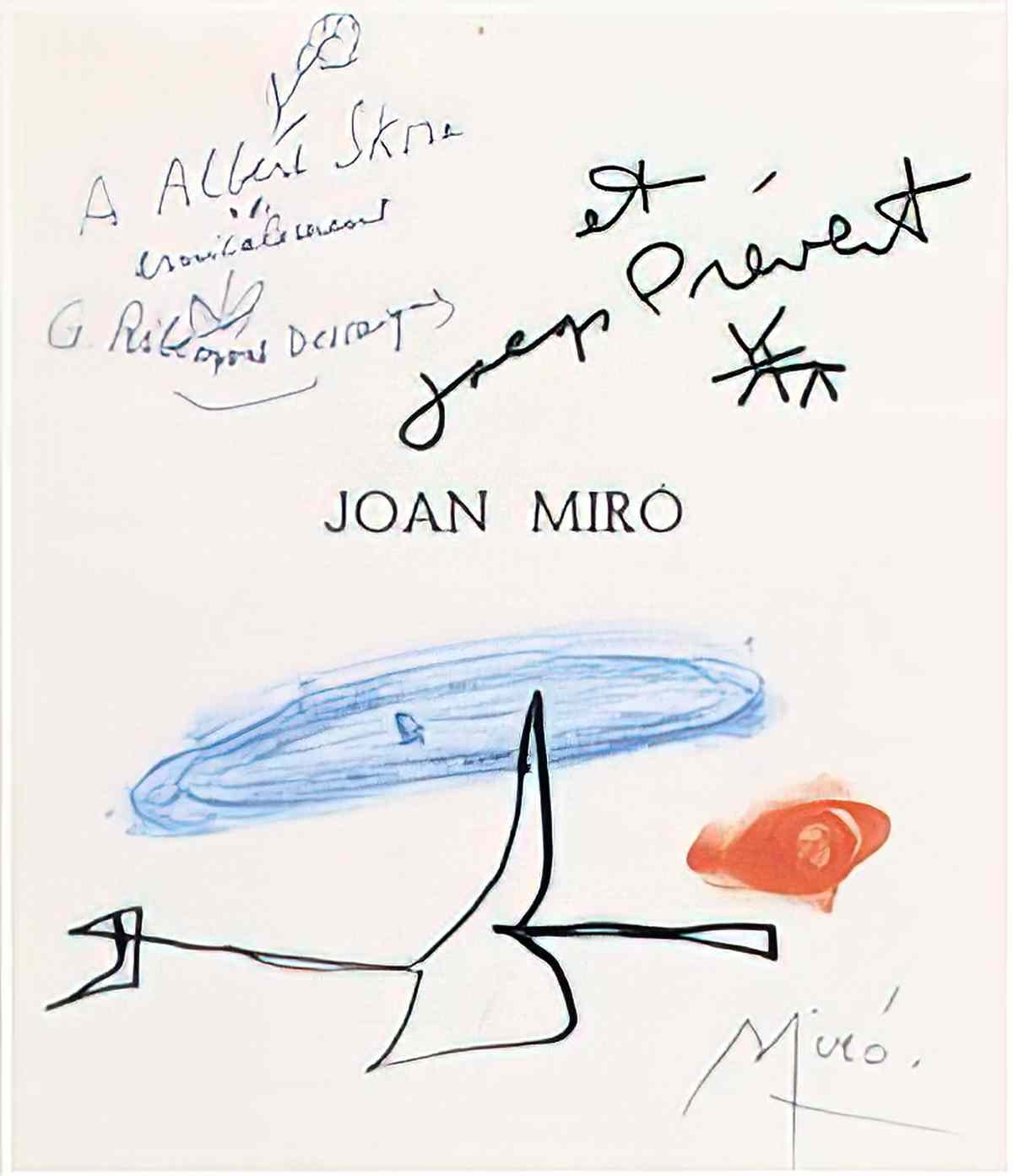 Joan Miro sans titre erotica Art A4 Photo Print