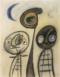 Joan Miro sans titre projet pour ubu roi3 Art A4 Photo Print