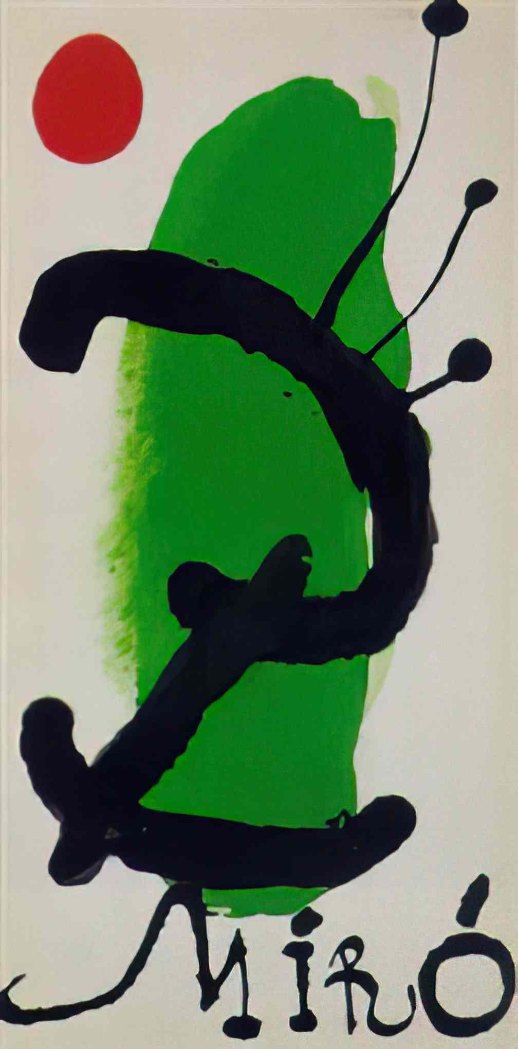 Joan Miro sans titre title page from bk joan miro Art A4 Photo Print