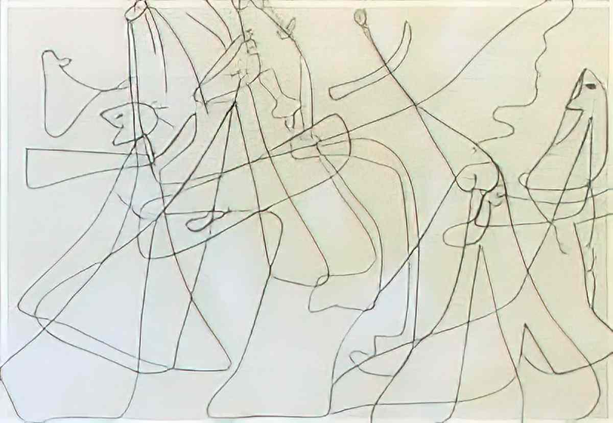 Joan Miro sans titre vii Art A4 Photo Print