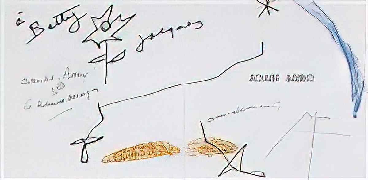 Joan Miro sans titre105 Art A4 Photo Print