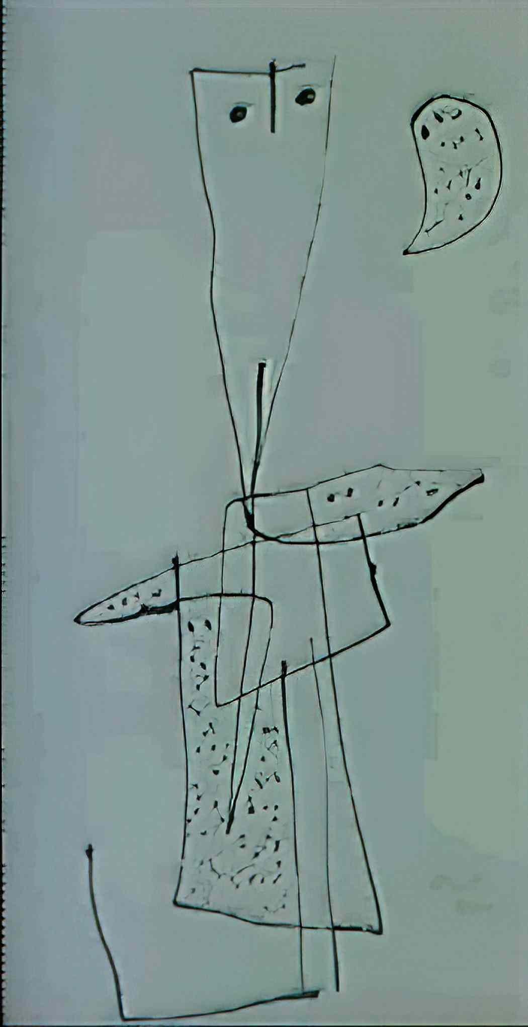 Joan Miro sans titre128 Art A4 Photo Print