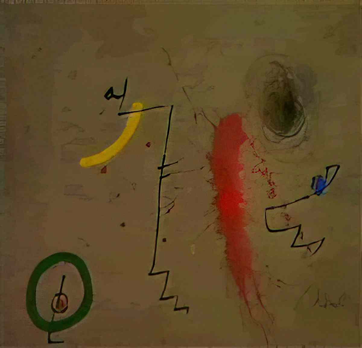 Joan Miro sans titre134 Art A4 Photo Print