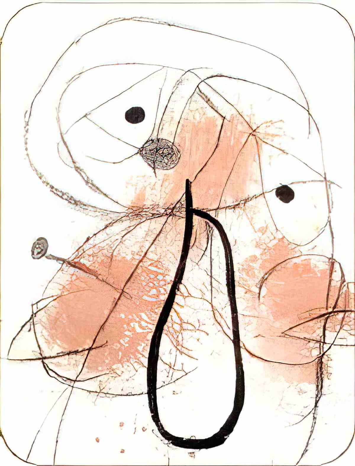 Joan Miro sans titre135 Art A4 Photo Print