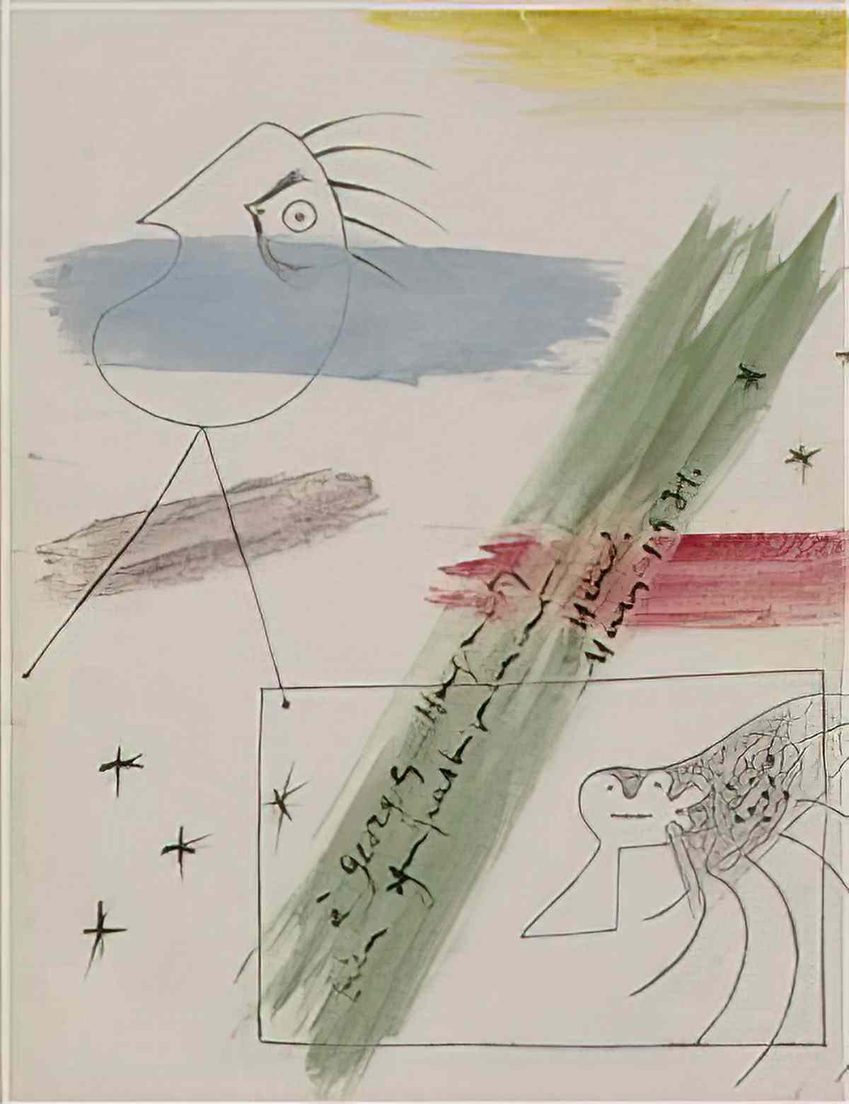 Joan Miro sans titre14 Art A4 Photo Print
