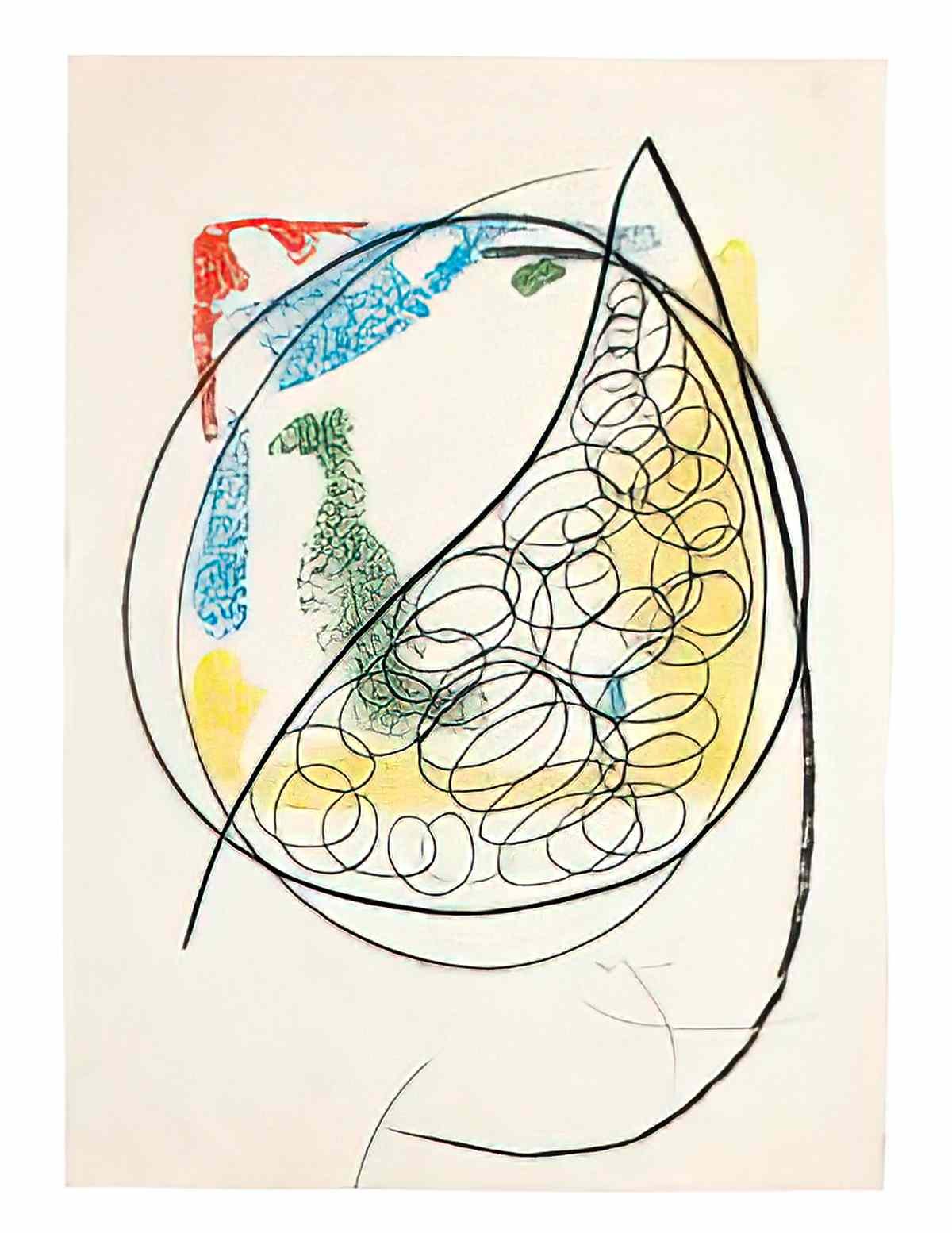 Joan Miro sans titre146 Art A4 Photo Print