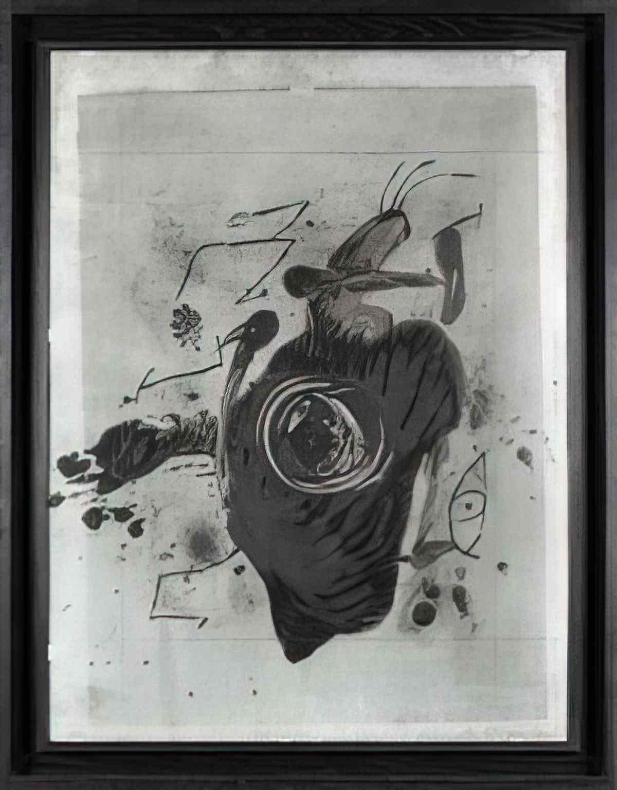 Joan Miro sans titre147 Art A4 Photo Print