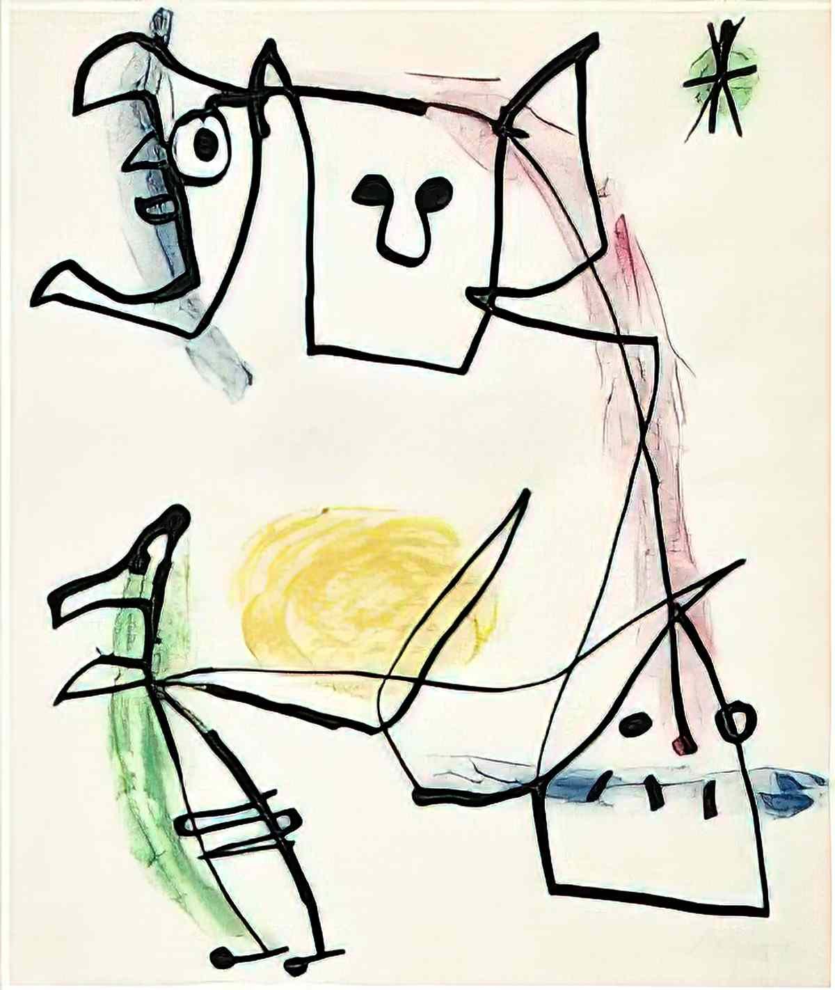 Joan Miro sans titre16 Art A4 Photo Print