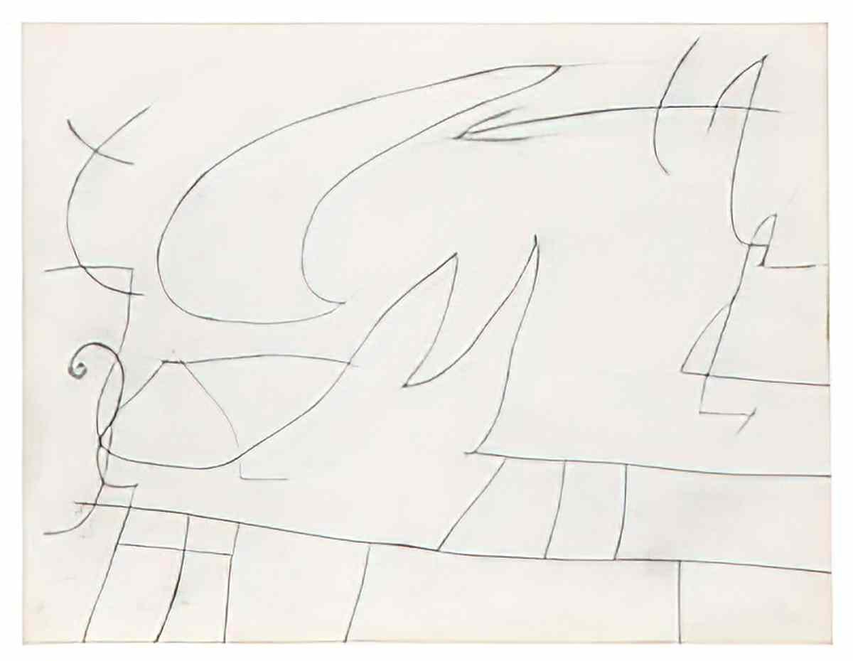Joan Miro sans titre162 Art A4 Photo Print