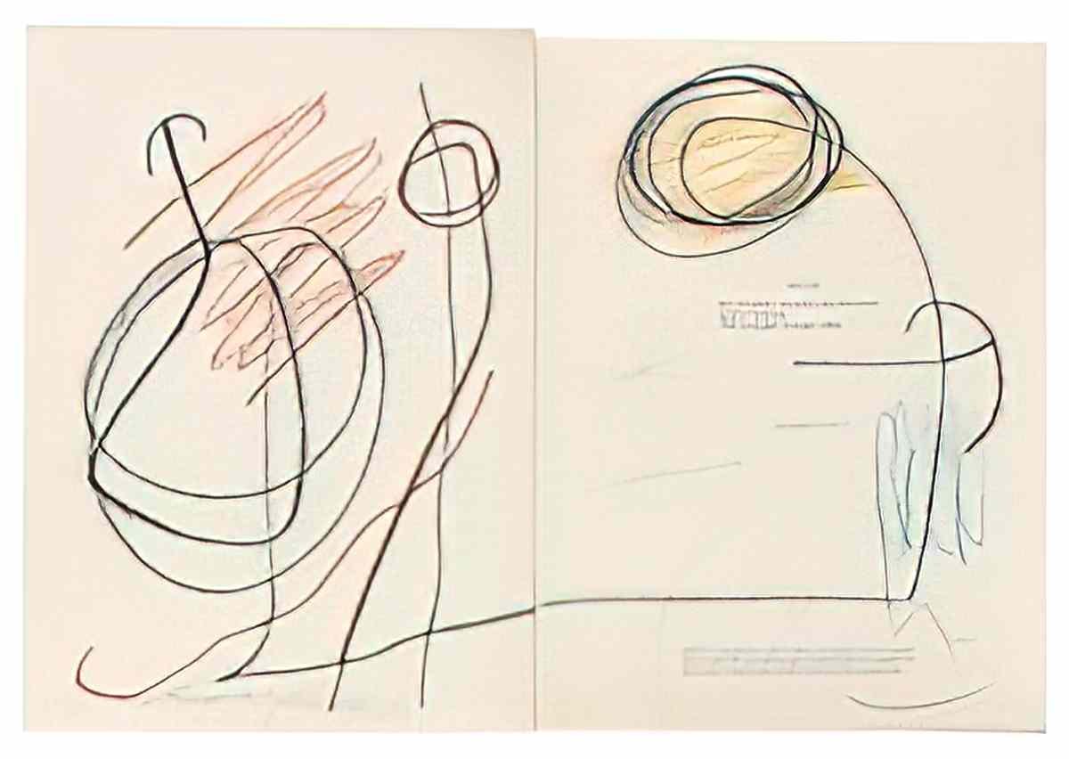 Joan Miro sans titre164 Art A4 Photo Print