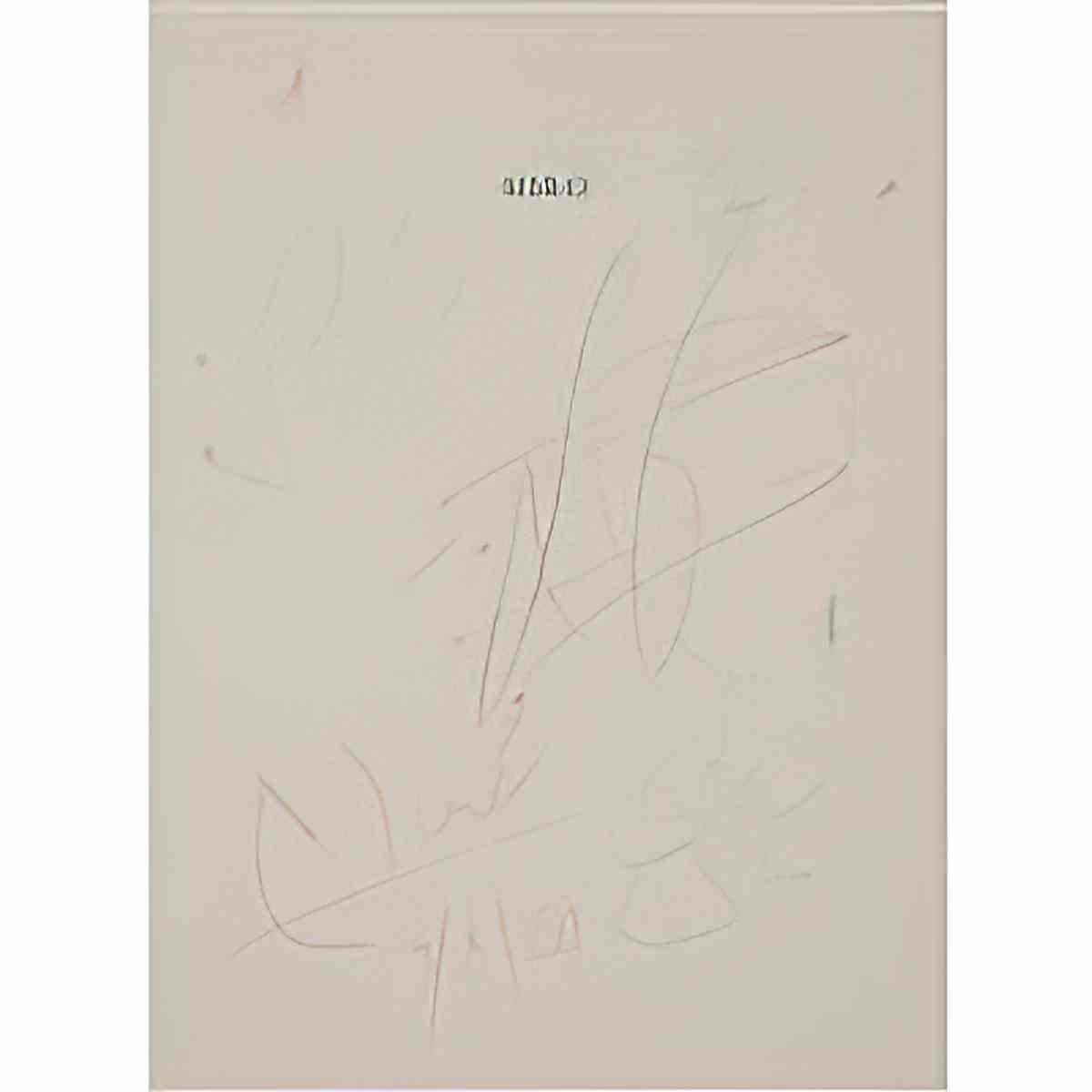 Joan Miro sans titre181 Art A4 Photo Print