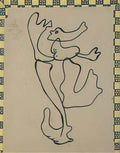 Joan Miro sans titre184 Art A4 Photo Print