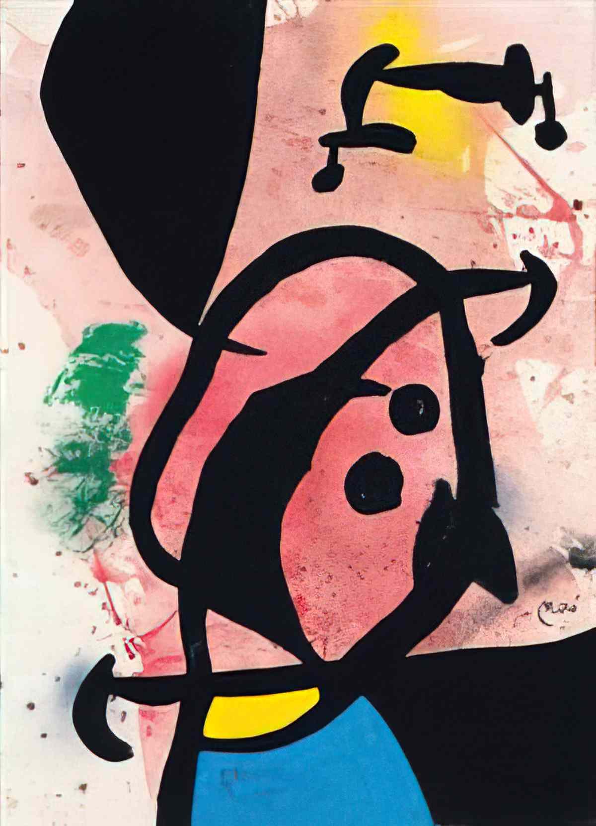 Joan Miro sans titre194 Art A4 Photo Print