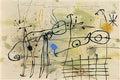Joan Miro sans titre196 Art A4 Photo Print