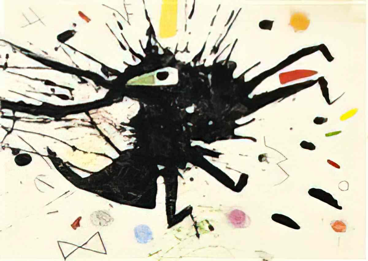 Joan Miro sans titre197 Art A4 Photo Print
