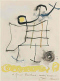 Joan Miro sans titre206 Art A4 Photo Print