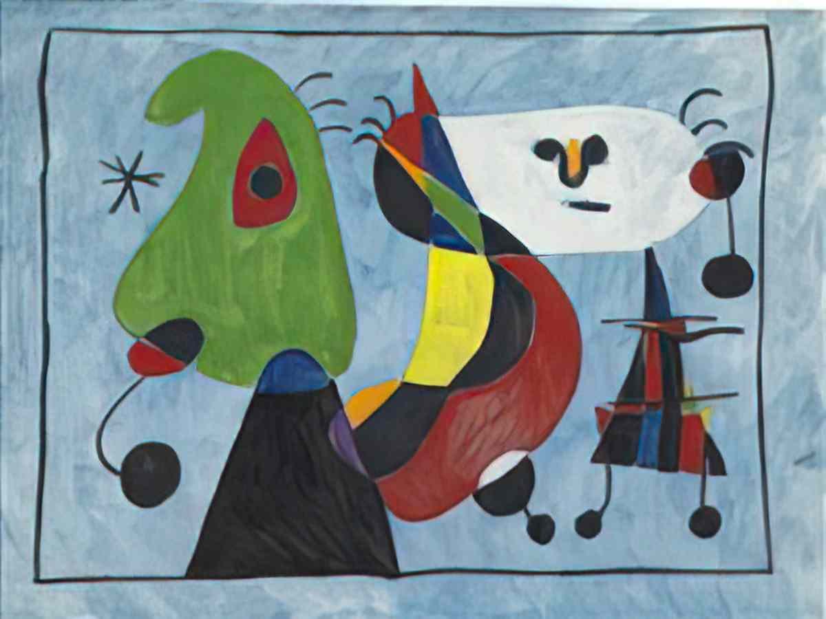 Joan Miro sans titre217 Art A4 Photo Print