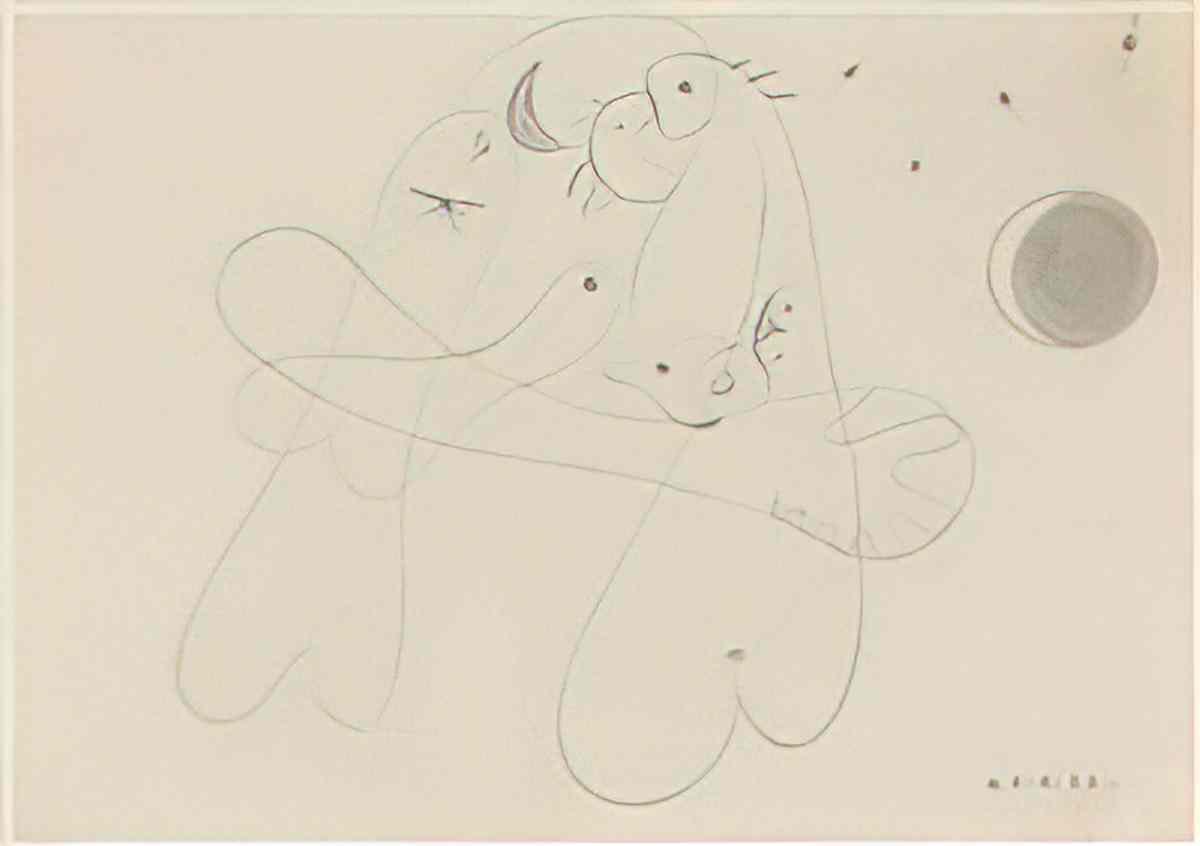 Joan Miro sans titre219 Art A4 Photo Print