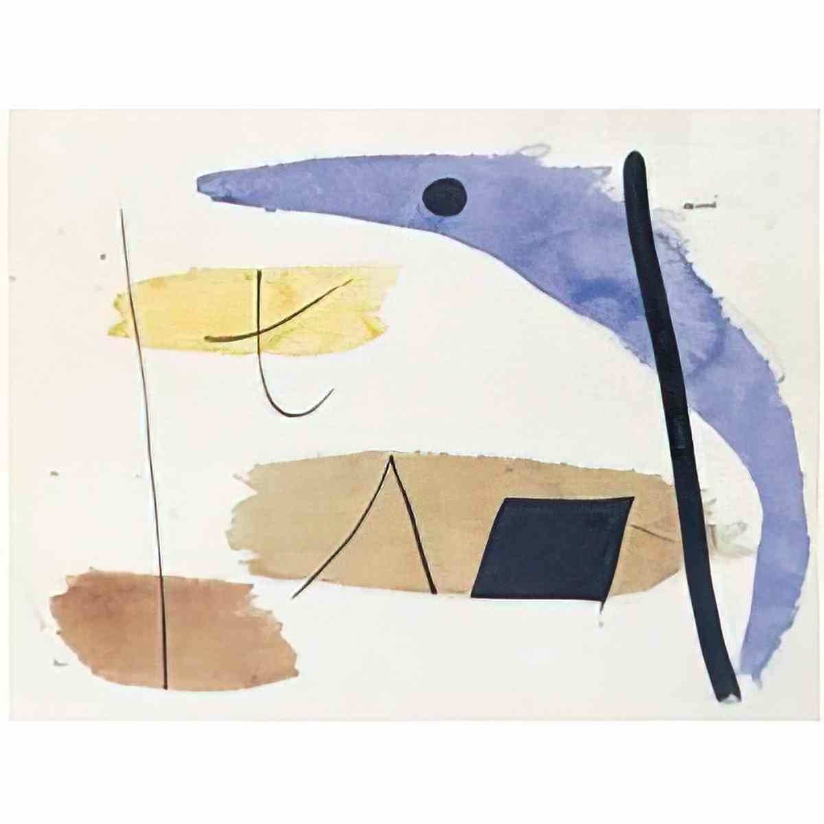 Joan Miro sans titre251 Art A4 Photo Print