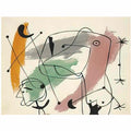 Joan Miro signes et figurations4 Art A4 Photo Print