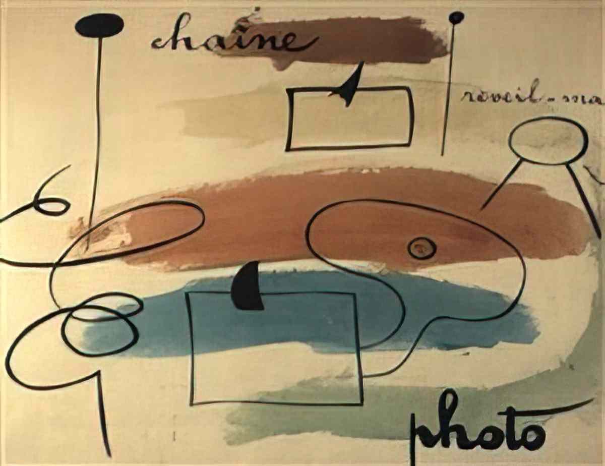Joan Miro signes et figurations9 Art A4 Photo Print