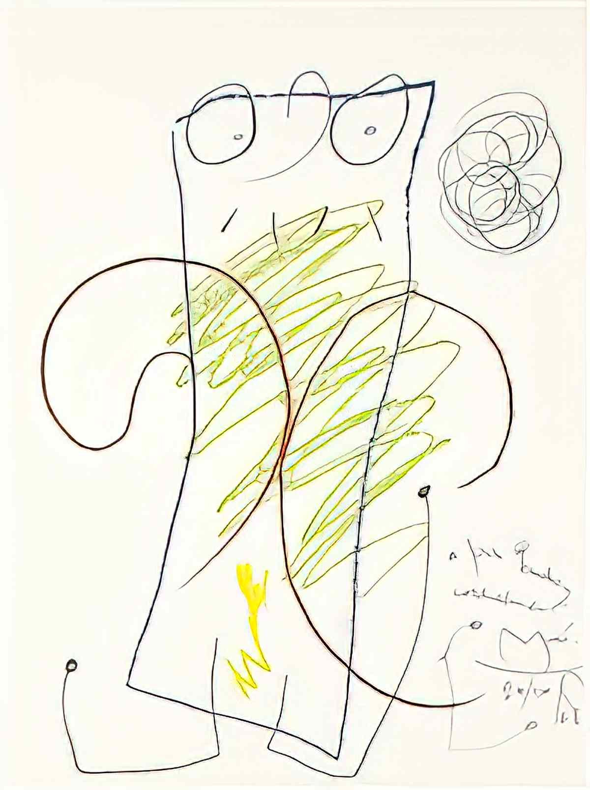 Joan Miro sans titre269 Art A4 Photo Print