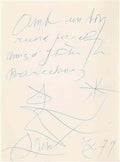 Joan Miro sans titre282 Art A4 Photo Print