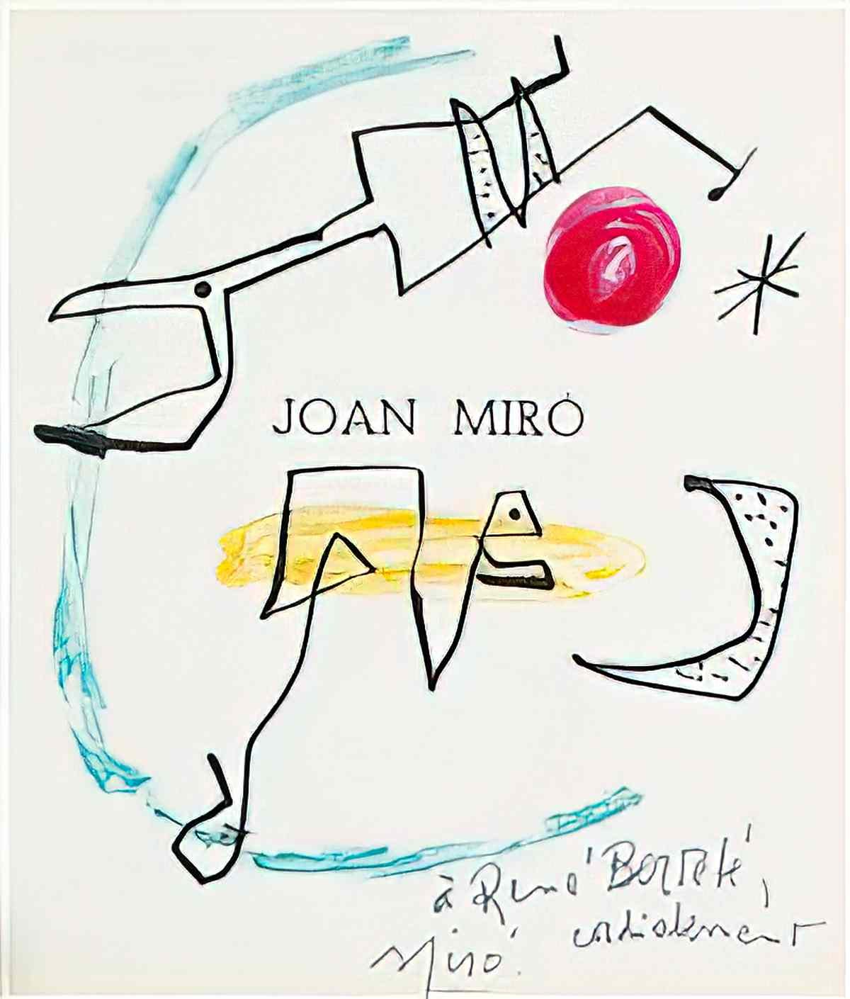 Joan Miro sans titre30 Art A4 Photo Print