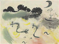 Joan Miro souvenir du parc montsouris Art A4 Photo Print