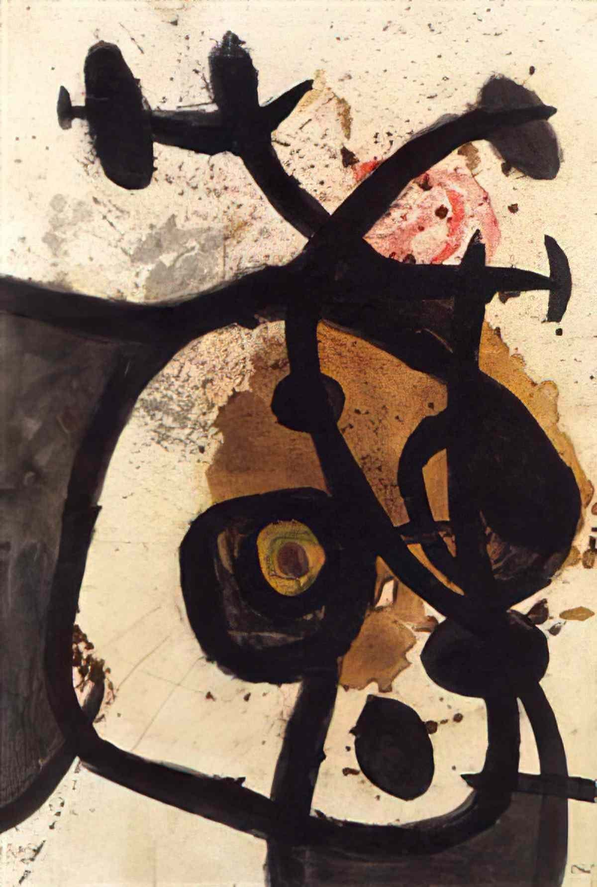 Joan Miro sans titre76 Art A4 Photo Print