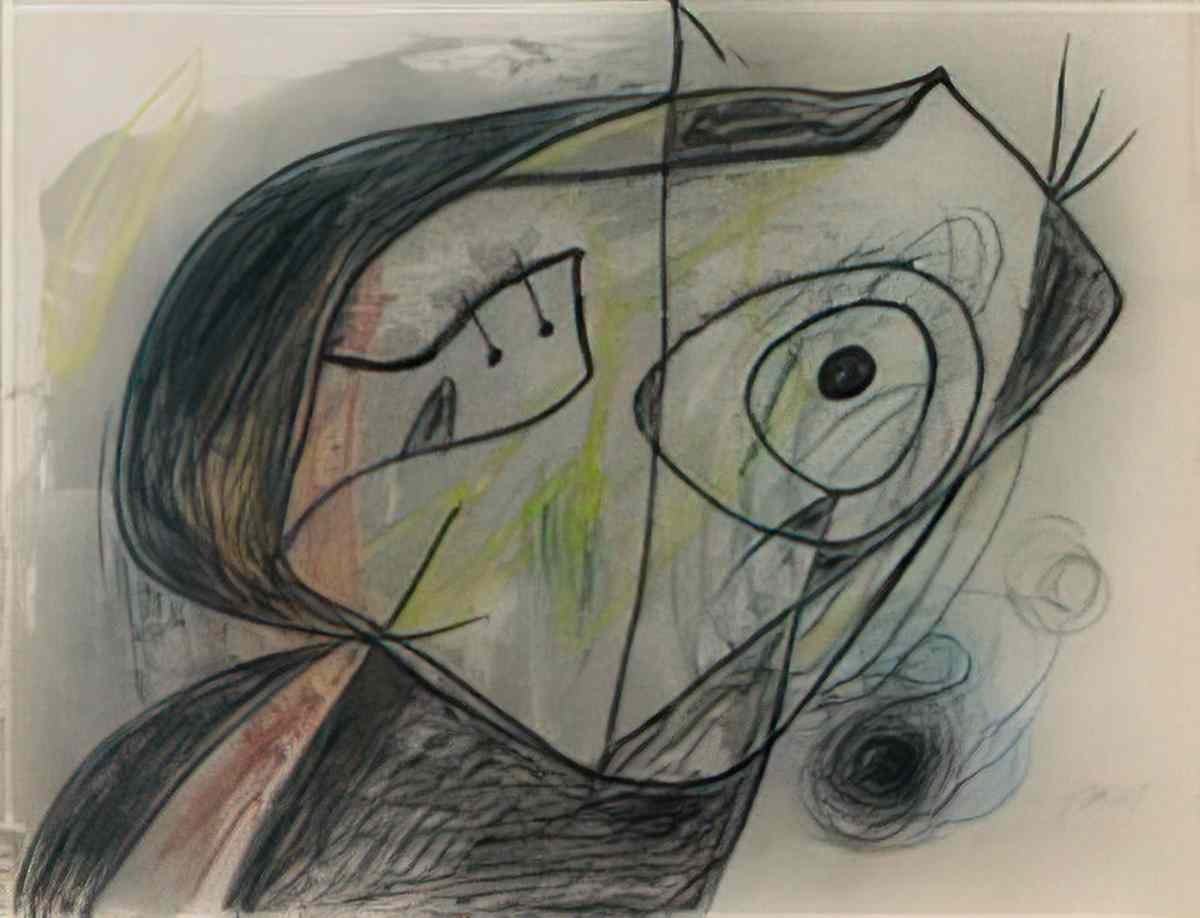 Joan Miro sans titre96 Art A4 Photo Print