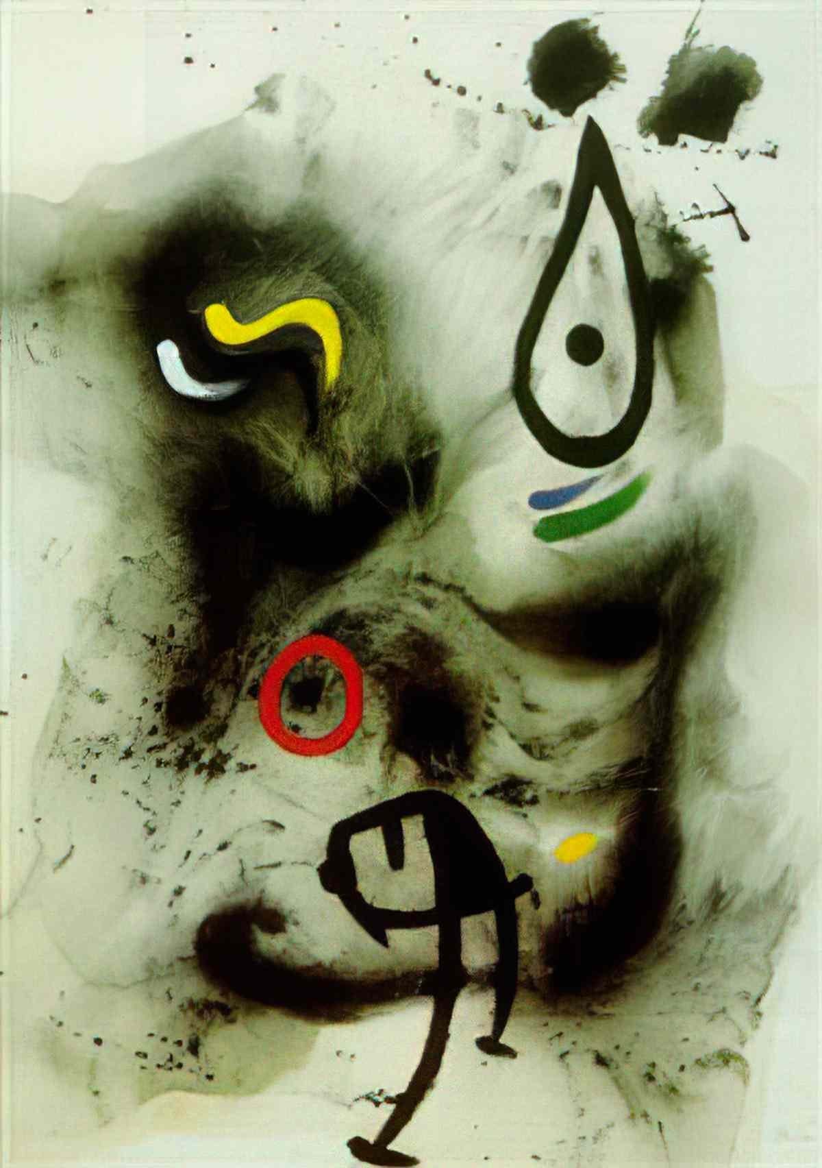 Joan Miro sense titol Art A4 Photo Print