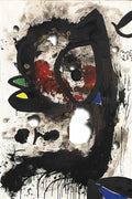 Joan Miro toile brûlee 3 burnt c anvas 3 Art A4 Photo Print