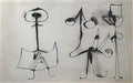 Joan Miro trois personnages3 Art A4 Photo Print