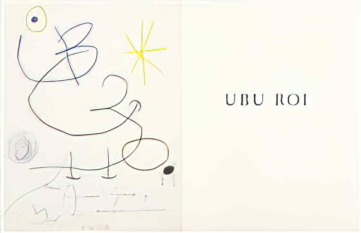 Joan Miro sin titulo3 Art A4 Photo Print