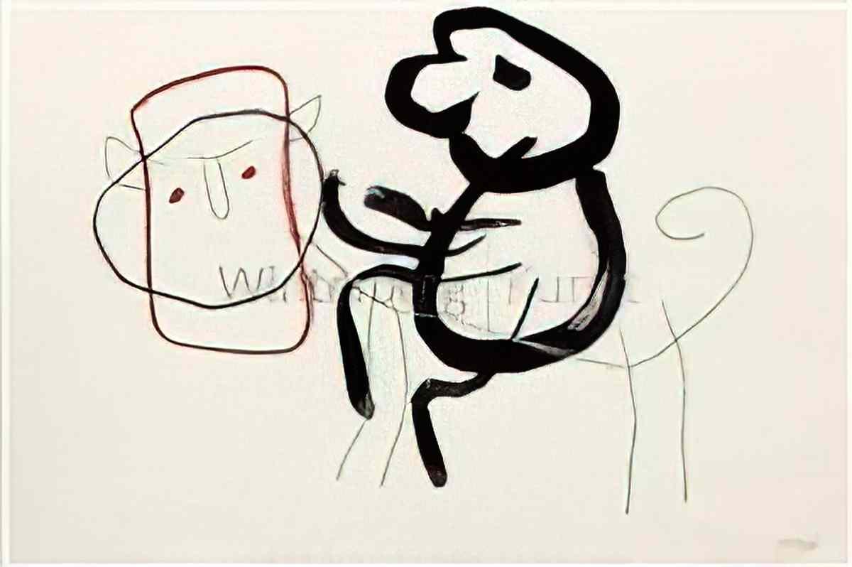 Joan Miro sin titulo7 Art A4 Photo Print
