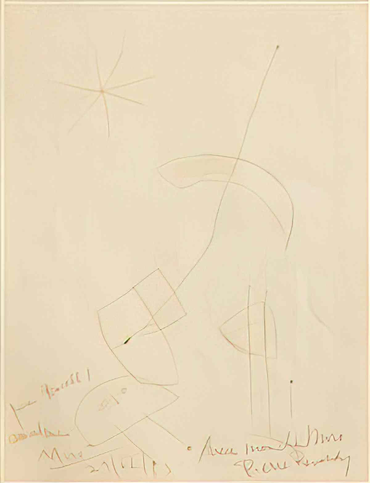 Joan Miro sobreteixim sac 2 Art A4 Photo Print