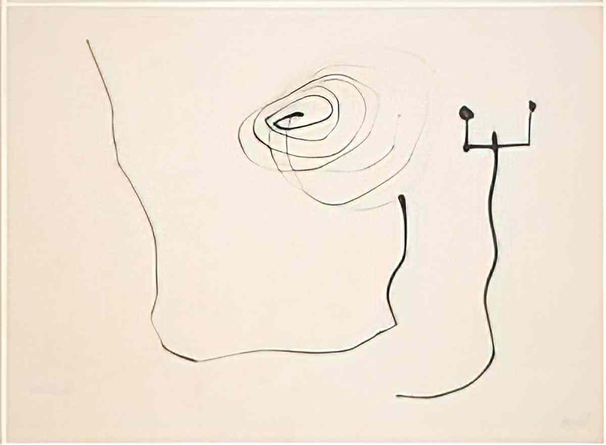 Joan Miro soleil doctobre2 Art A4 Photo Print