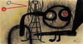 Joan Miro tete i Art A4 Photo Print