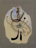 Joan Miro tete i1 Art A4 Photo Print