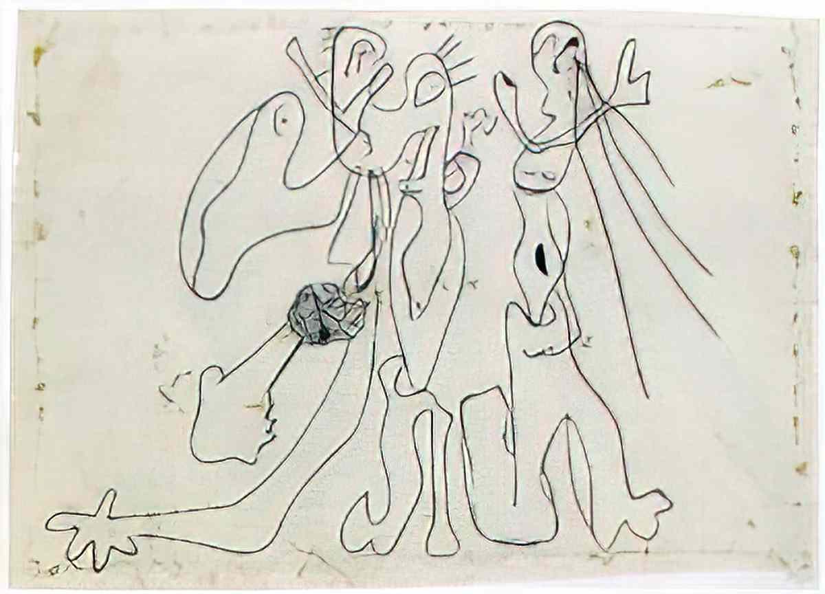 Joan Miro tete15 Art A4 Photo Print