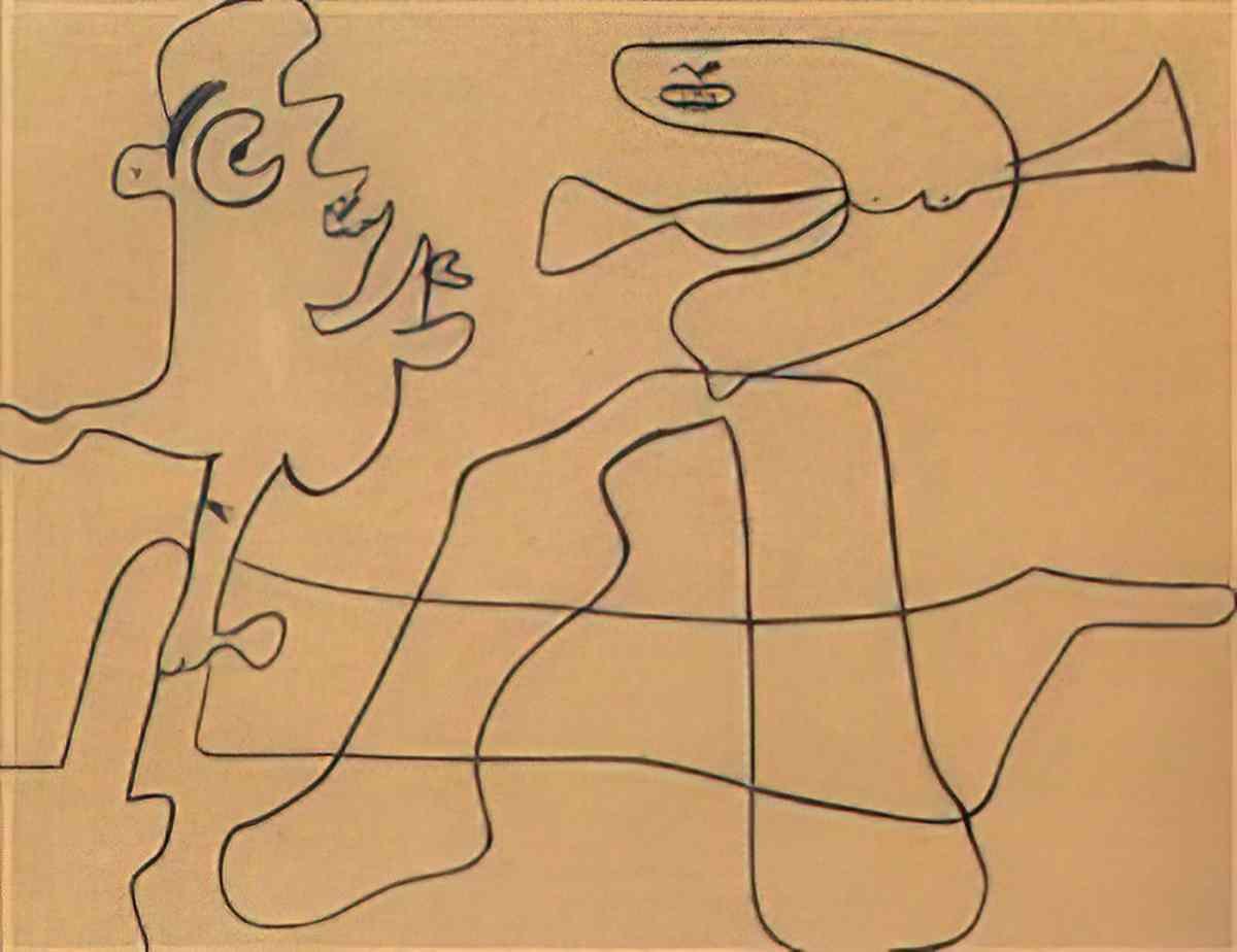 Joan Miro tete16 Art A4 Photo Print