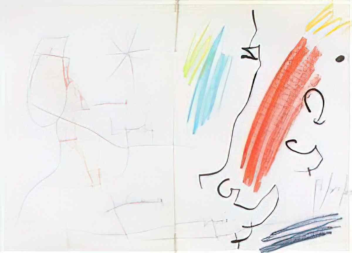 Joan Miro tete18 Art A4 Photo Print