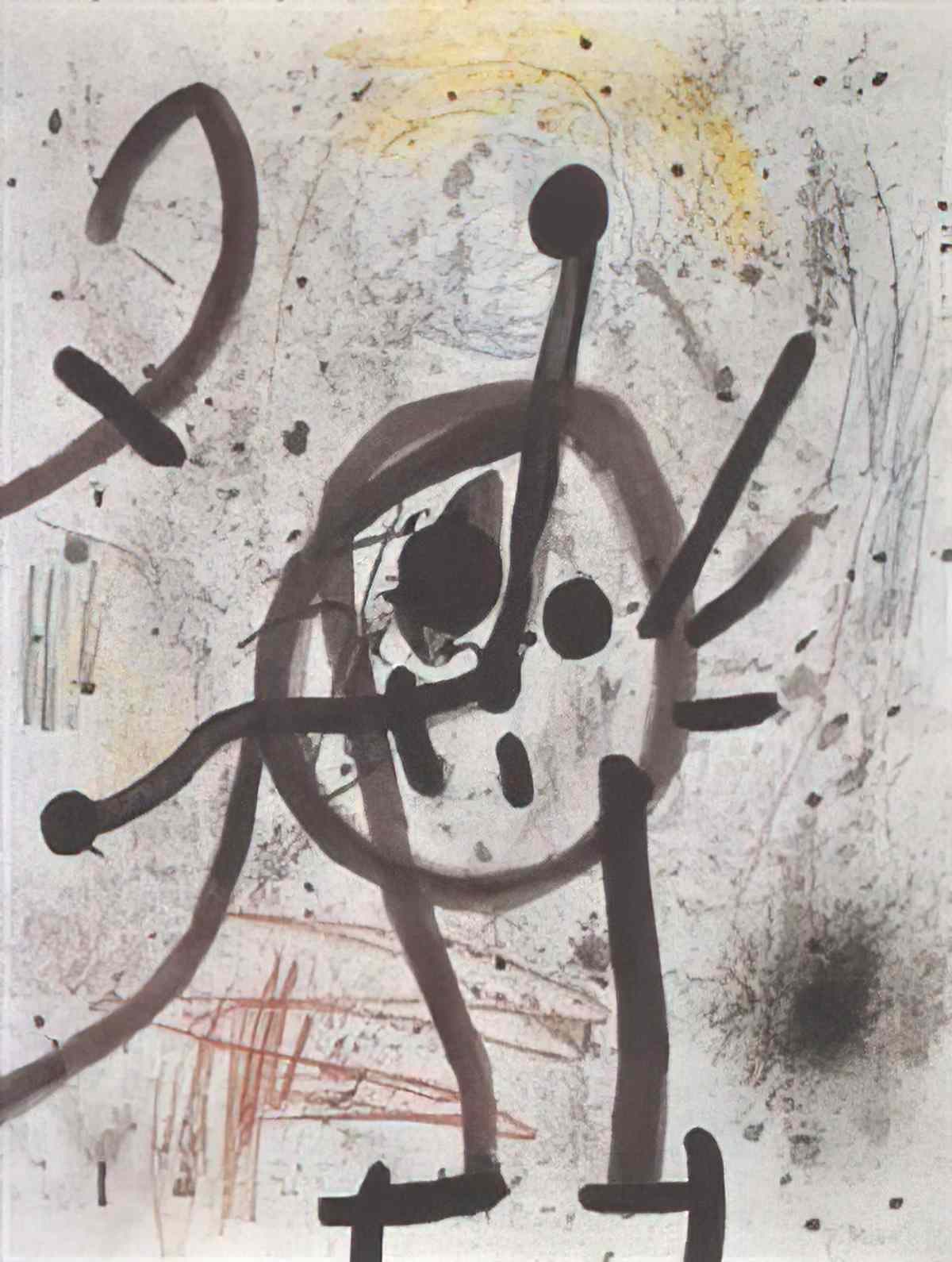 Joan Miro tete31 Art A4 Photo Print