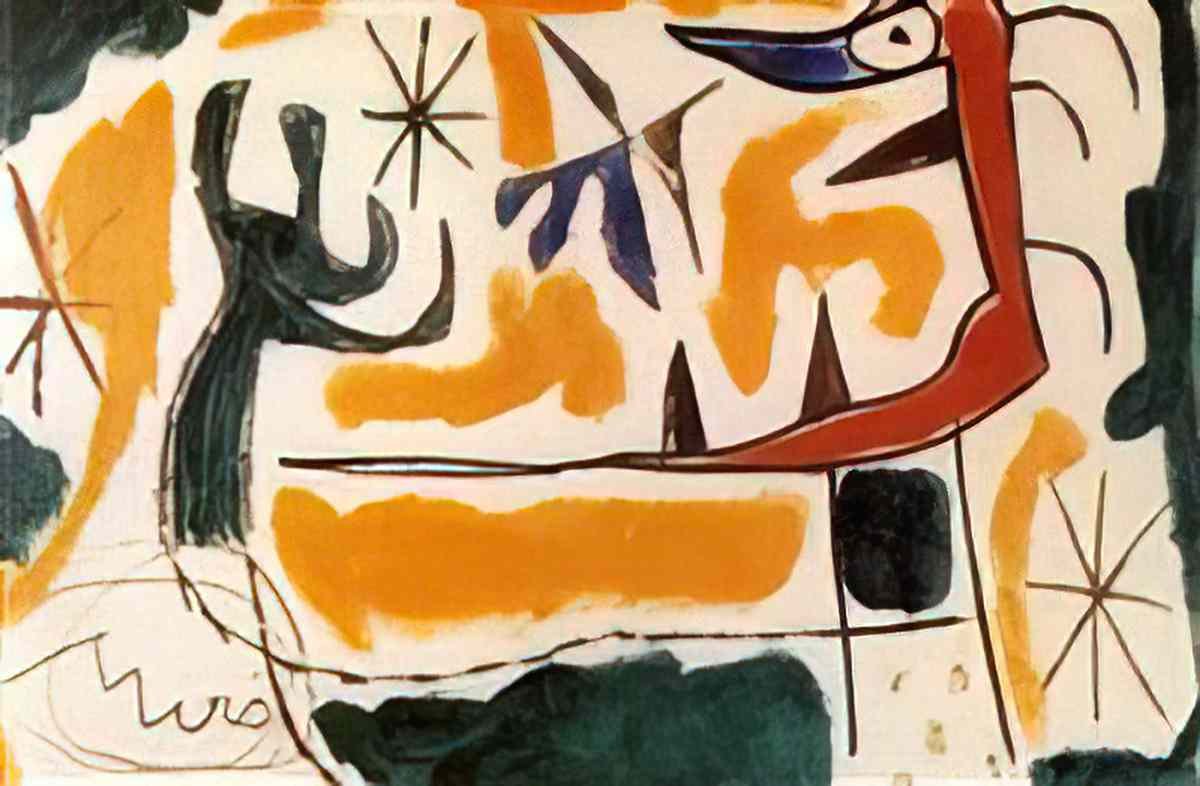 Joan Miro tete32 Art A4 Photo Print