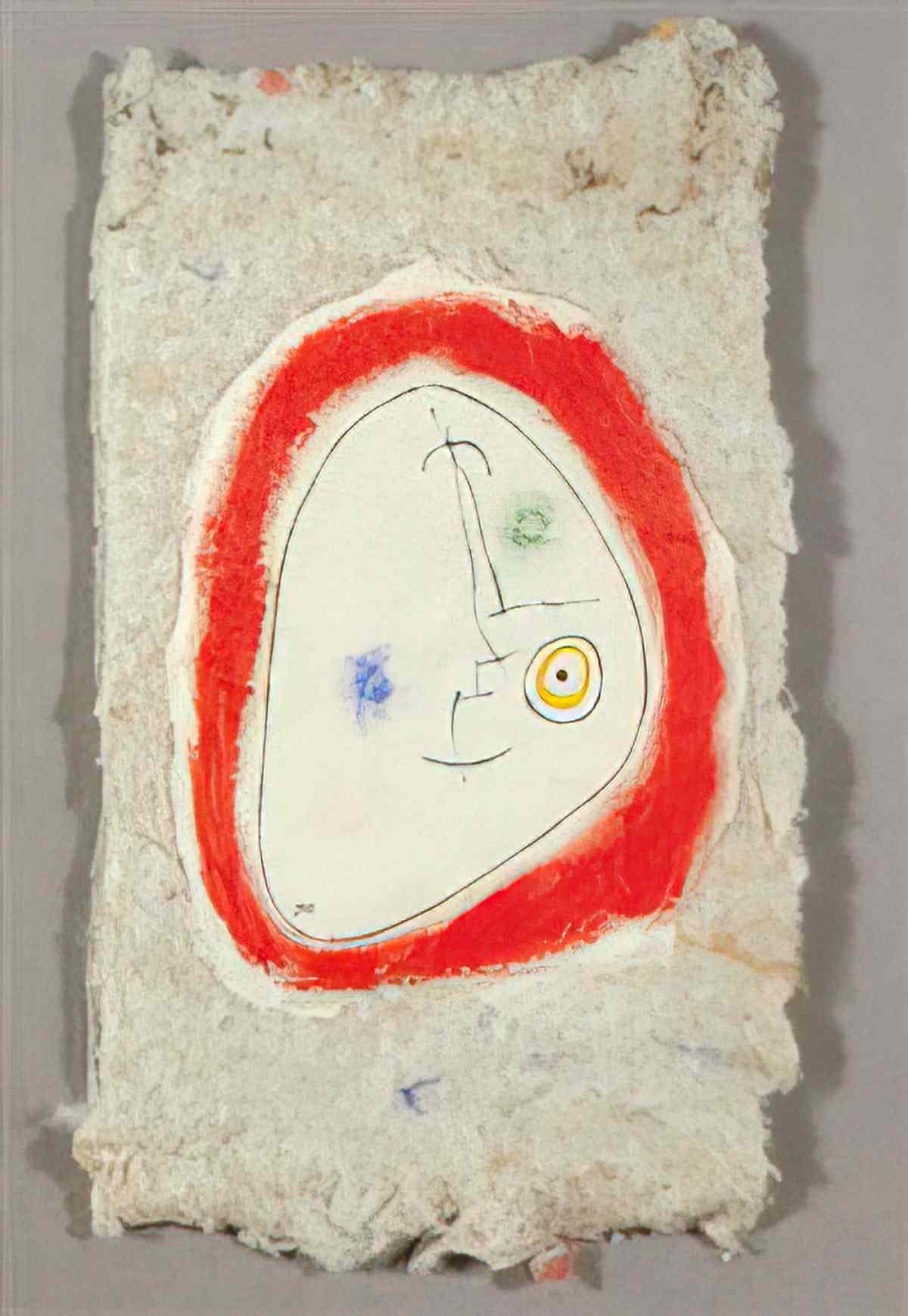 Joan Miro tete34 Art A4 Photo Print